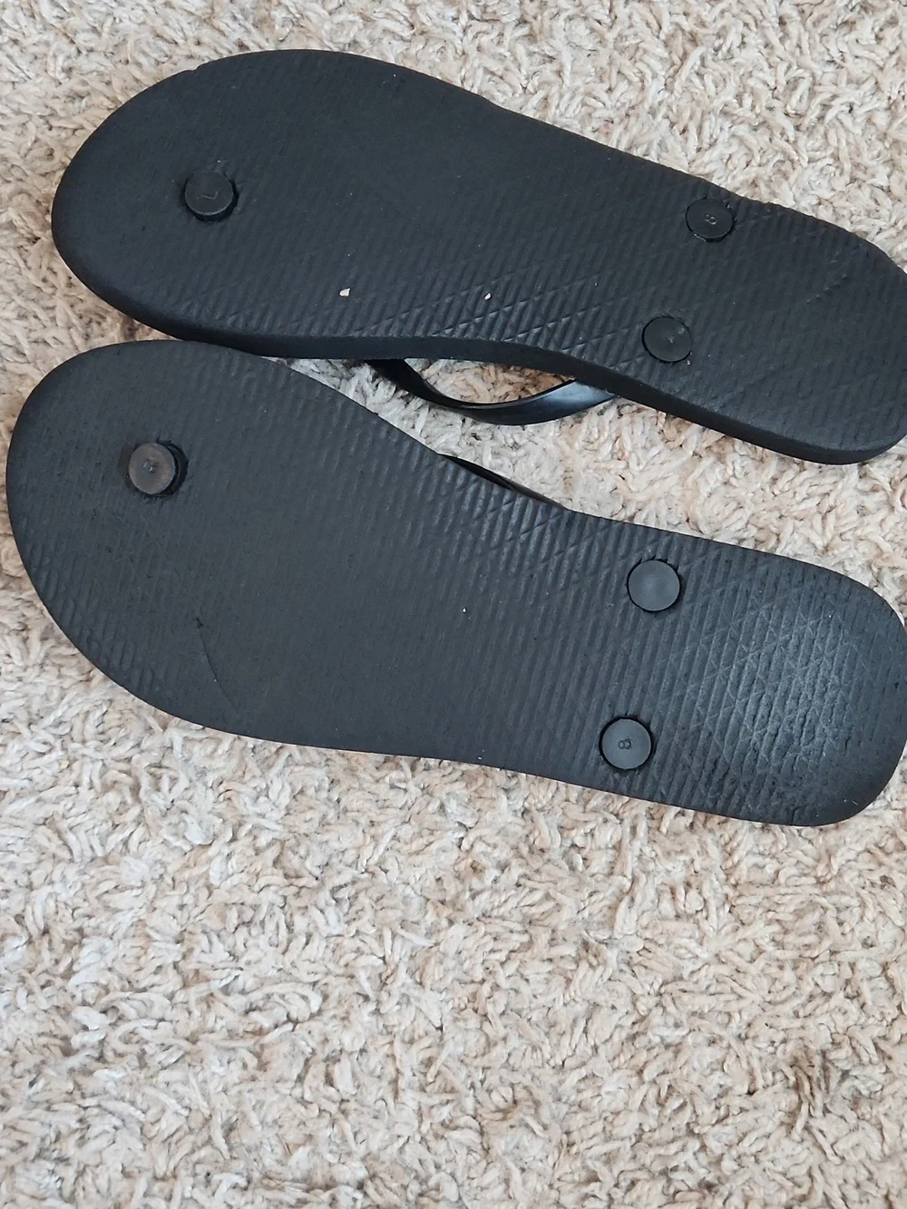 Bebe Bejeweled Flip Flops - Picture 6 of 8